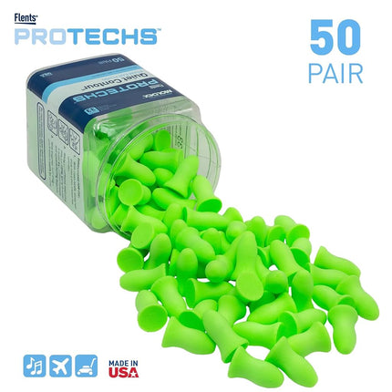Flents Quiet Contour Ear Plugs (50 Pair) NRR 33