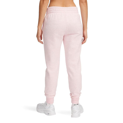Under Armour - Womens Rival Fleece Jogger Pants, Color Prime Pink (647), Size: XXX-Large x Tall