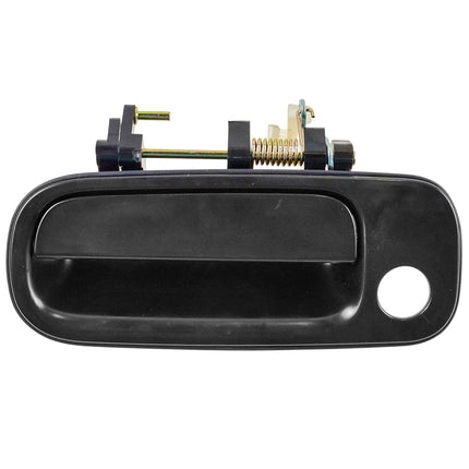 TRQ Front Left Exterior Door Handle Black Drivers 