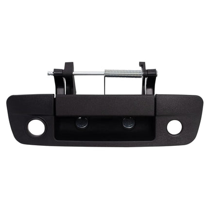 TRQ Metal Reinforced Tailgate Handle Black Compatible with 2009-2010 Dodge Ram 1500 2010 Ram 2500 Ram 3500 2011-2012 Ram 1500 2500 3500 CH1915123