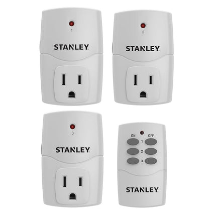Stanley 31166 Wireless Remote Control System, 3 Ea
