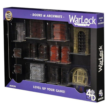 WizKids WarLock Tiles Miniatures - Doors and Archways
