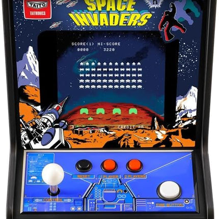 My Arcade Space Invaders Mini Arcade Machine - Micro Player Table Top Arcade Machine, Portable Handheld Game, Retro Gaming Console, Mini Retro Games Machines for Kids & Adults