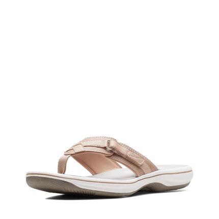 Clarks Women's Breeze Sea Flip Flop, New Greystone