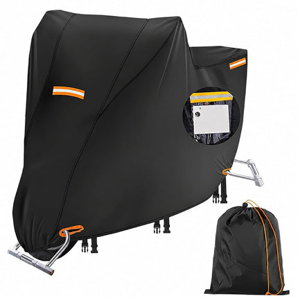 SRIMMIT Motorcycle Cover, Heavy Duty 420D Universa