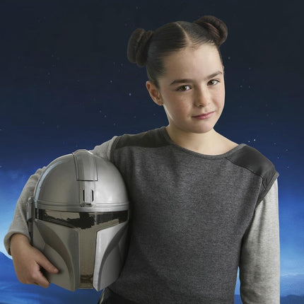 Star Wars The Mandalorian Electronic Mask with Phrases & Sound Effects, Costume for Children, Toys for Boys & Girls Ages 5+