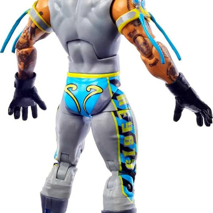 Figura de acción coleccionable WWE John Cena Top Picks Elite con camiseta de entrada, 15 cm, regalo articulado para fans de WWE de 8 años en adelante