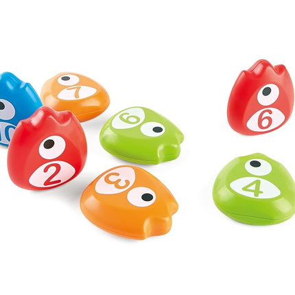 Hape Monster Math Scale, Wooden Educational Toy for Toddlers 3+, Learn Counting and Number Balance Through Hands-On Play