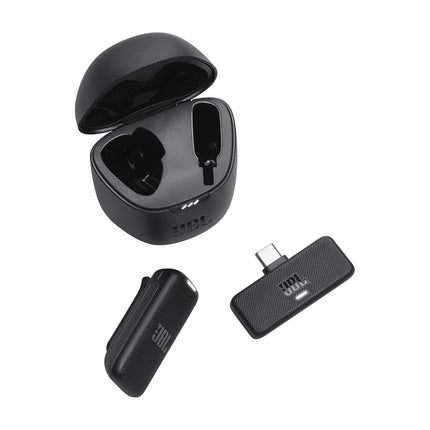 JBL Quantum Stream Wireless USB-C - Portable Wireless Streaming Microphone for Crystal Clear Recordings, 24 Hours Recording Time, Plus Speed Charging, Windshield Included for