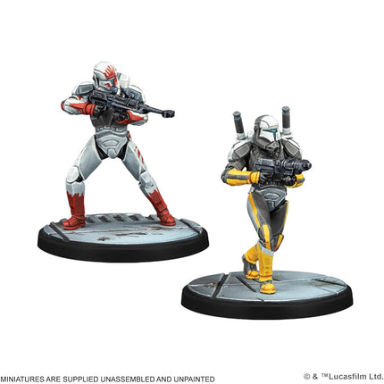Asmodee | Star Wars: Shatterpoint Delta Squad, Form Up Squad Pack | Tabletop Miniatures Game | Ages 14+ | 2 Players | 90+ Minutes Playing Time