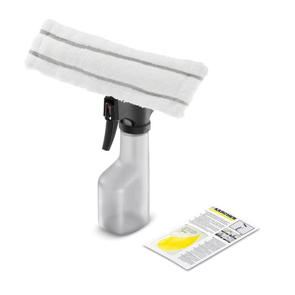 Kärcher Spray Bottle and Microfiber Cloth Kit for Window Vac Accessory