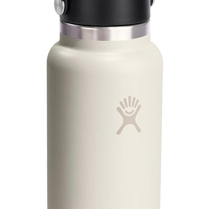Hydro Flask 32 Oz Wide Mouth Flex Straw Cap Ivory