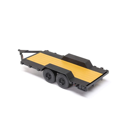 AXIAL SCX24 Flatbed Vehicle Trailer with LED Tail Lights: 1/24, AXI0009