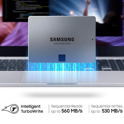 SAMSUNG 870 QVO SATA III SSD 8TB 2.5" Internal Solid State Drive, Upgrade Desktop PC or Laptop Memory and Storage for IT Pros, Creators, Everyday Users, MZ-77Q8T0B [Canada Version]