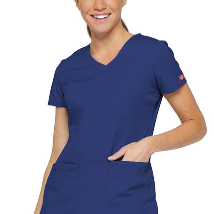 Dickies Women's EDS Signature V-Neck Top with Mult