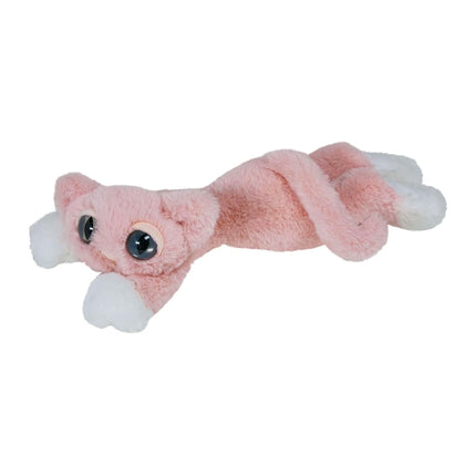 Manhattan Toy Lanky Cats Mochi Pink Cat Stuffed Animal