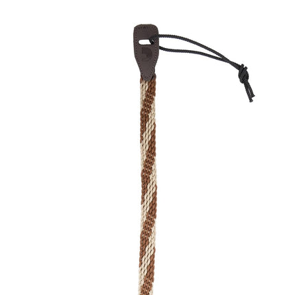 Planet Waves D'Addario Accessories Mandolin Strap - Mandolin Accessories - Braided Mandolin Strap - Brown/Cream