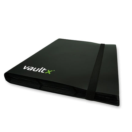 Vault X 9 Pocket Strap Trading Card Binder 360 Cards Side Loading (Black)