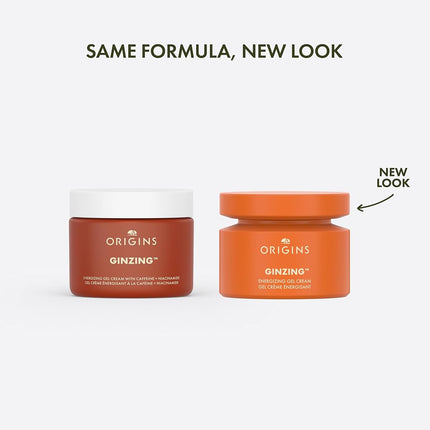 Origins GinZing Energizing Gel Cream | Face Moisturizer for Radiance and Glow | With Vitamin C, Niacinamide, Ginseng, and Caffeine, 30 ml