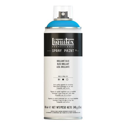 Liquitex Professional Spray Paint, 12-oz (400ml), Brilliant Blue
