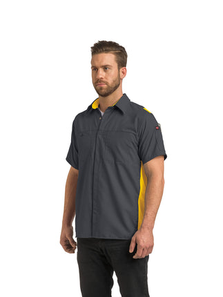 Red Kap Men's Short Sleeve Performance Plus Shop S