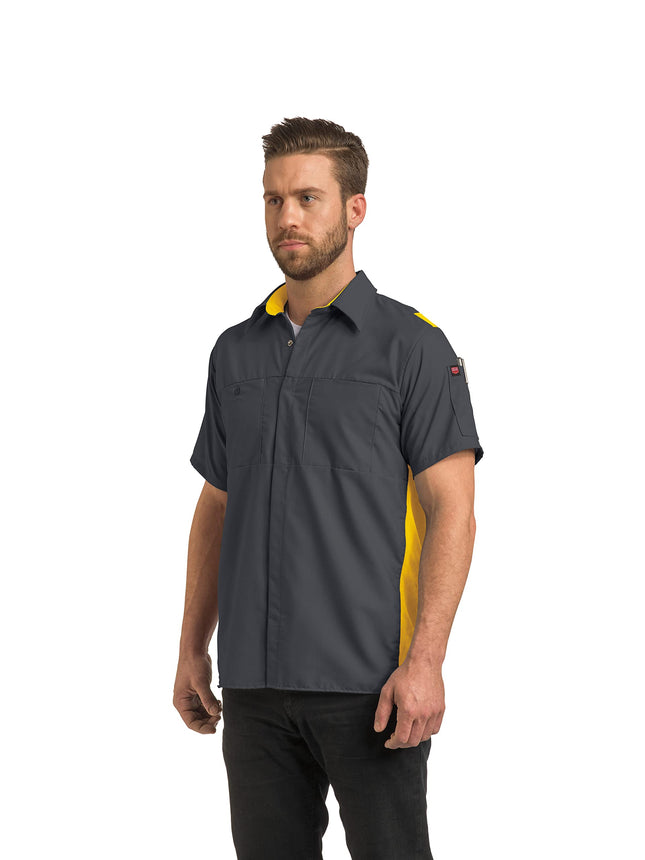 Red Kap Men's Short Sleeve Performance Plus Shop S