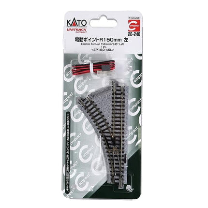 Kato Electric Turnout Left 150mm/6 20-240