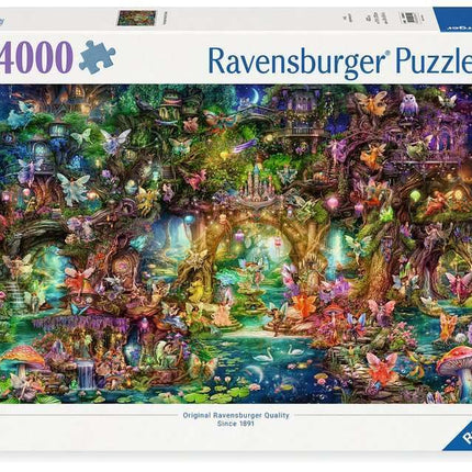 Ravensburger - The Hidden World of Fairies 4000 Pi