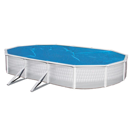 Blue Wave NS132 8-mil Solar Blanket for Oval Above-Ground Pools, 12-ft x 18-ft, Blue