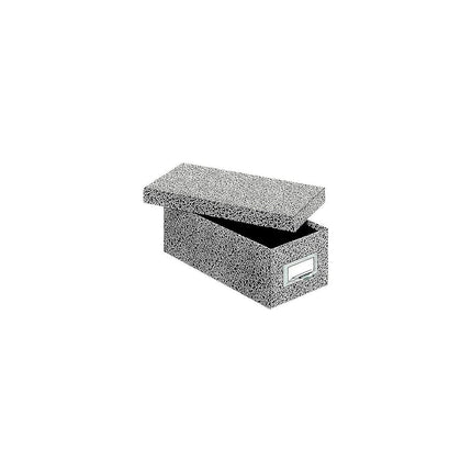 Globe-Weis/Pendaflex Fiberboard Index Card Storage Box, 3 x 5 Inches, Black Agate (93 BLA)