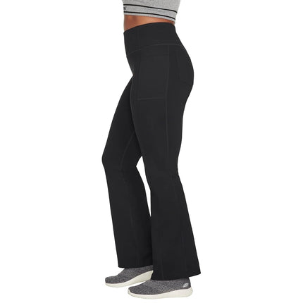 Skechers Women's Gowalk Evolution Flare Pant II, Charcoal Grey, XX-Large
