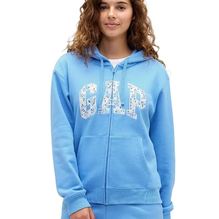 GAP Women's Logo Hoodie Hooded Full Zip Sweatshirt