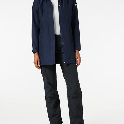 Helly Hansen Women's W Aden Long Coat, Navy, 5XL