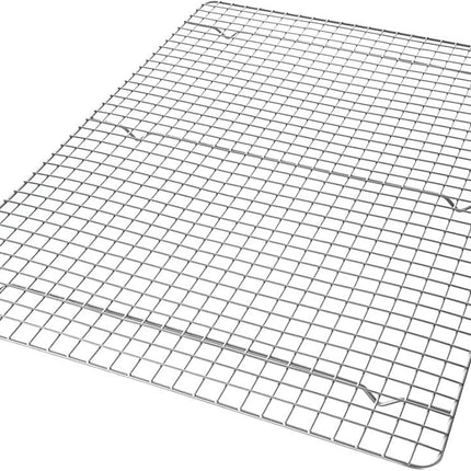 USA Pans Bandeja para hornear extra grande con rejilla antiadherente, metal