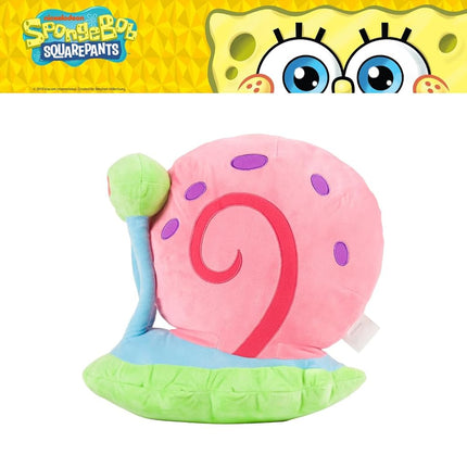 Spongebob Squarepants Gary The Snail Plush Cuddle Pillow, Super Soft & Cozy, 20" Tall, (Officially Licensed Product) by Franco Collectibles