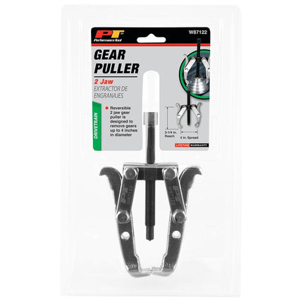 PERFORMANCE TOOL W87122 3-1/4-Inch Reach x 4-Inch Spread 2-Jaw Gear Puller