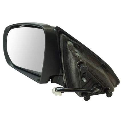 Exterior Power Mirror Black Smooth LH Driver Side for Jeep Cherokee SUV