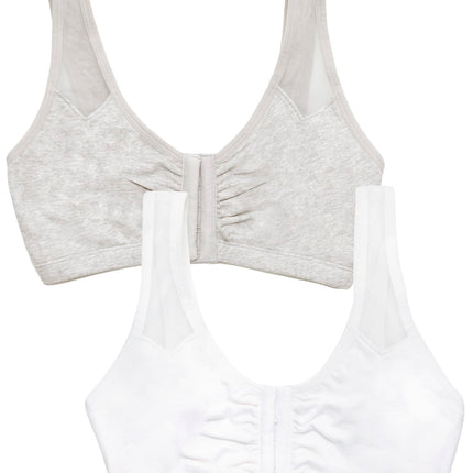 Fruit of The Loom Women's Comfort Front Close Spor