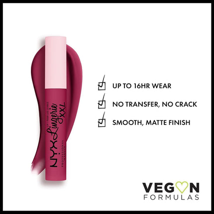 NYX PROFESSIONAL MAKEUP Lip Lingerie XXL 12 Maxx Out,4 ml