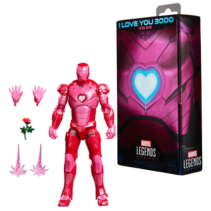 Marvel Legends Series I Love You 3000 Iron Man, 15-cm Collectible Action Figure Present