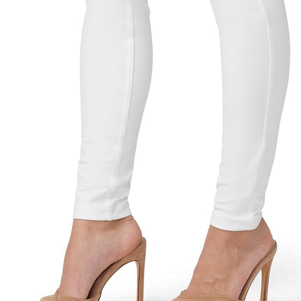 HUE Women's Essential Denim Jean Leggings, Assorted Hosiery, White, 2X