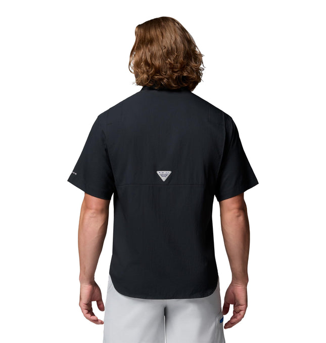 Columbia Men's Big and Tall Tamiami II SS Shirt, Black, 4X