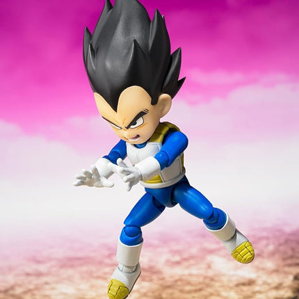 TAMASHII NATIONS - Dragon Ball DAIMA - Vegeta (Mini) -DAIMA-, Bandai Spirits S.H.Figuarts Action Figure