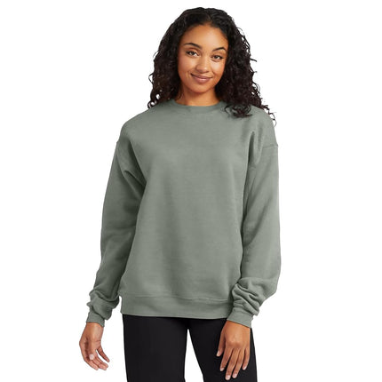 Hanes EcoSmart Fleece, pull en mélange de coton, col rond pour homme (1 ou 2 paquets), vert délavé - 1 paquet, 5TG