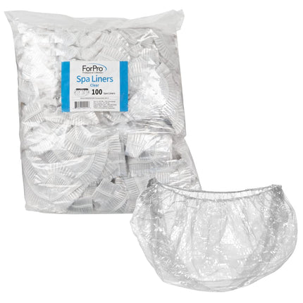 ForPro Spa Liners, Fit All Pedicure Spas, Disposab