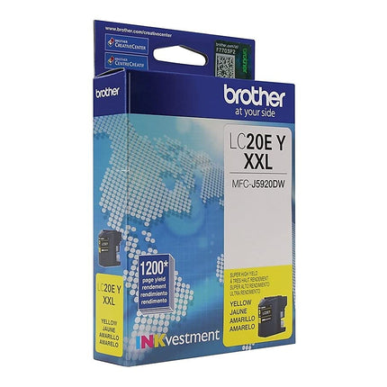 Brother LC20EY ink cartridge Original Yellow 1 pcs