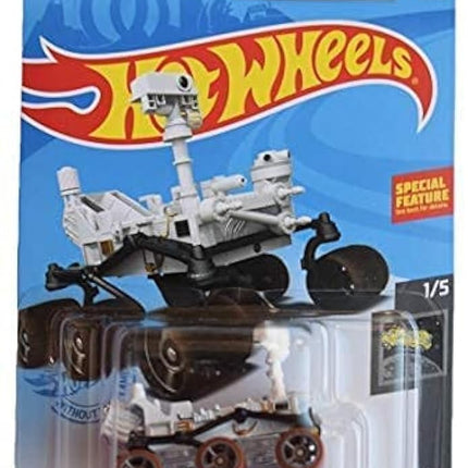 Hot Wheels Mars Perseverance Rover 1:64 Scale White Spaceship Die-Cast Car Kids Unisex All Ages