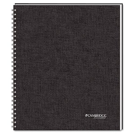 Mead Cambridge Limited Business Notebook, Ruled, Letter, White, 80 Sheets/Pad