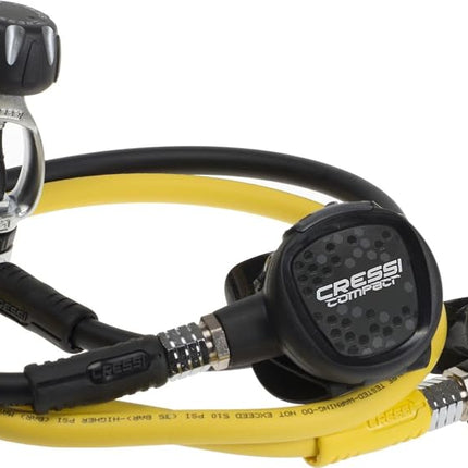 Cressi AC2 Compact Plus Octopus XS Int Diving Regulator - Black