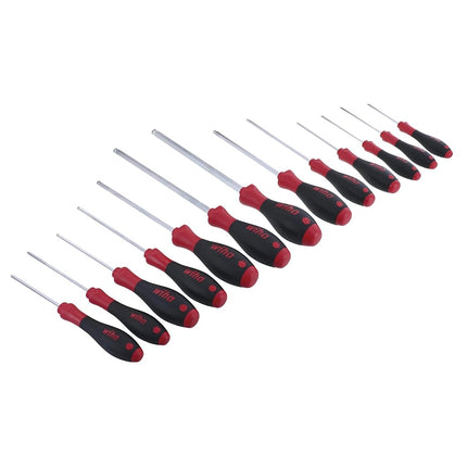 Wiha 36791 13-Piece MagicRing Screwdrivers Holding Ball Inch Hex Drivers
